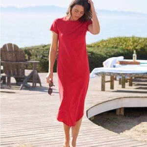 Frank & Eileen Red Harper Maxi Dress
